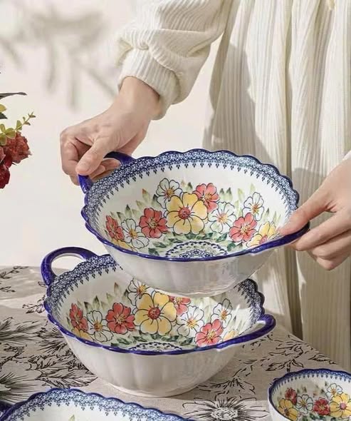 BỘ BÁT ĂN CAO CẤP - HOA VĂN NGHỆ THUẬT ĐỘC ĐÁO