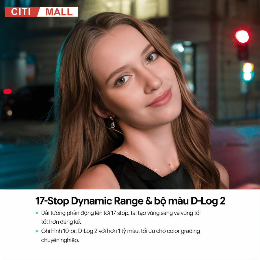 DJI Osmo Pocket 4P - Camera Thế Hệ Mới 2026 tại Citimall x Giga Việt Nam 11