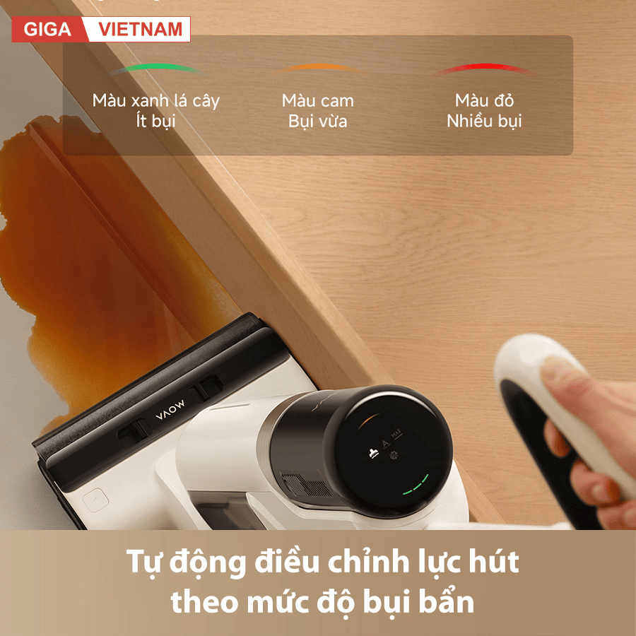 Mova K30 - Máy Hút Bụi Lau Sàn Cầm Tay 2026 tại Giga Việt Nam x Vua Nhà Bếp Đức 10