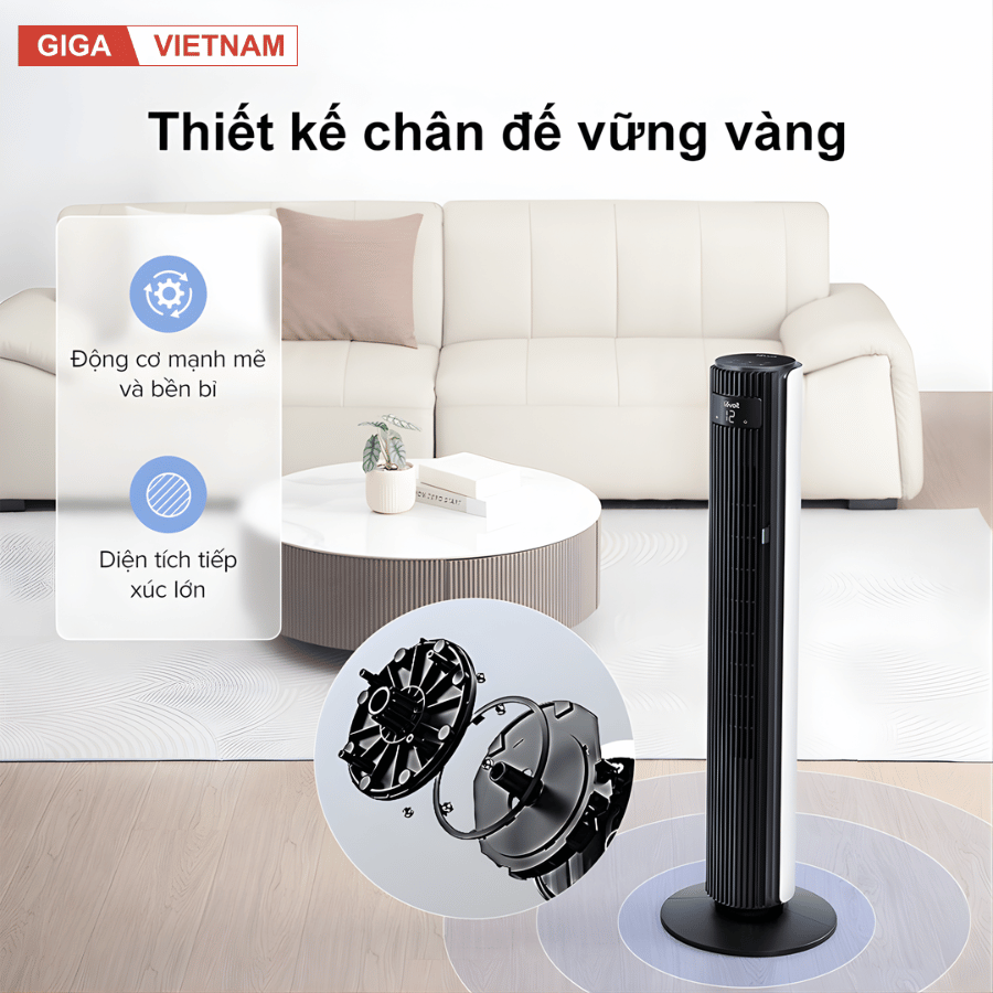 Levoit Classic 42 Inches - Quạt Tháp Điều Hòa 2026 tại citimall x giga việt nam 11