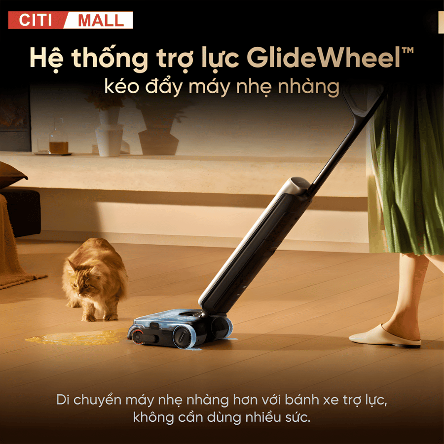Dreame H16 Pro - Máy Hút Bụi Lau Sàn Khô Ướt 2026 tại Citimall- Giga Việt Nam - Vua Nhà Bếp Đức 08