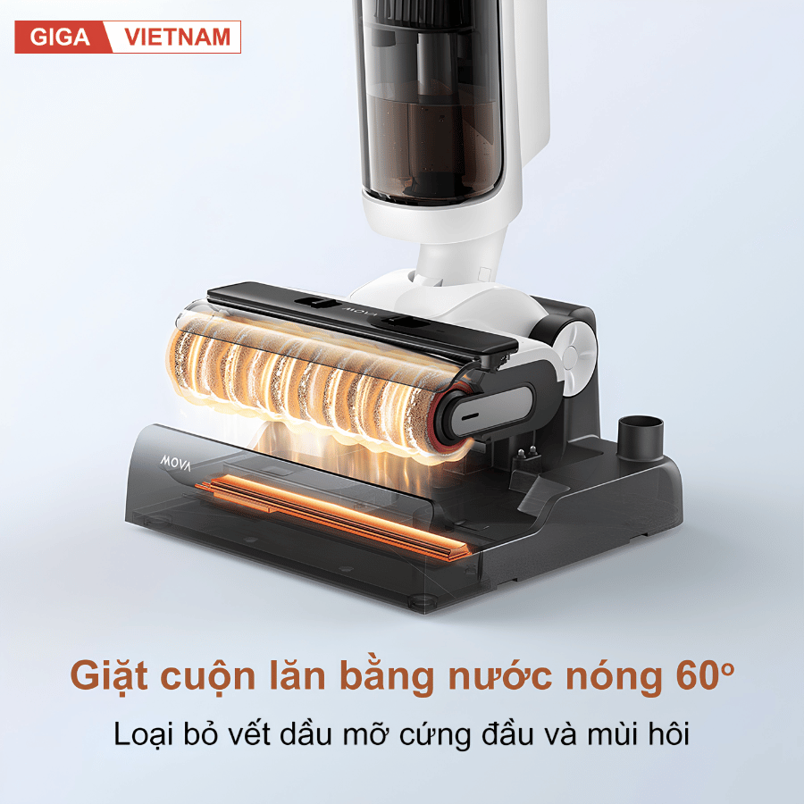 Mova K20 Pro - Máy Hút Bụi Lau Sàn Cầm Tay 2026 tại Giga Việt Nam 06