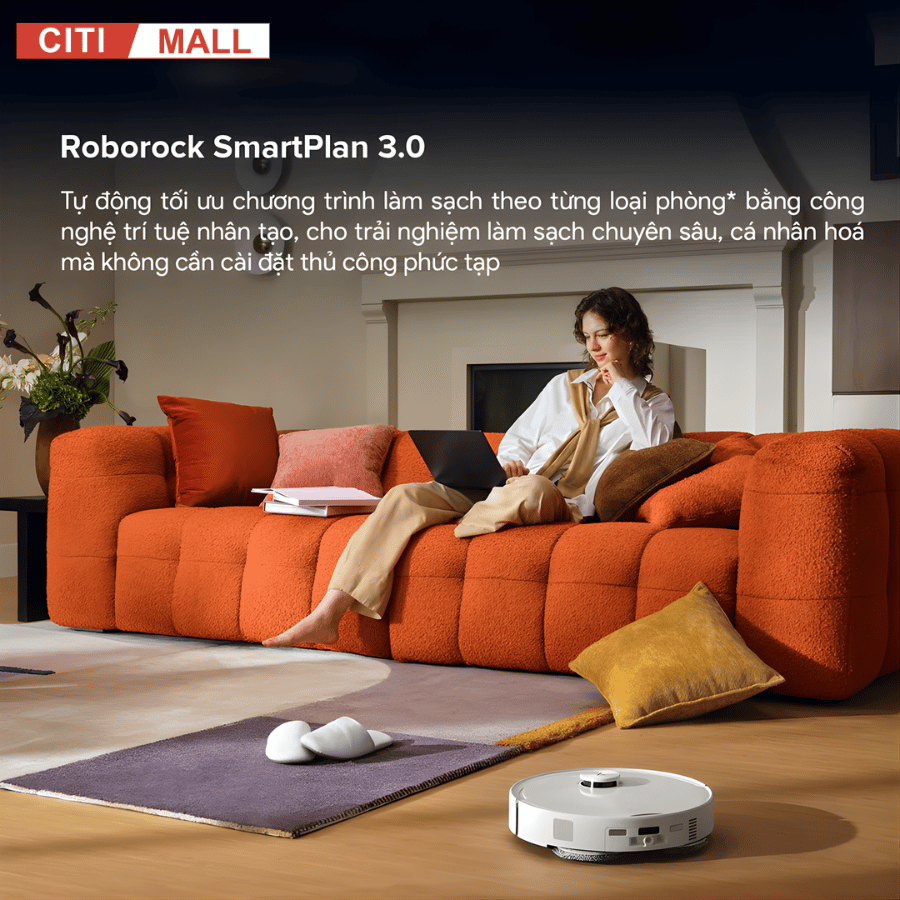 Roborock Qrevo 2 Pro - Robot Hút Bụi Lau Nhà 2026 tại Giga Việt Nam x Citimall 10