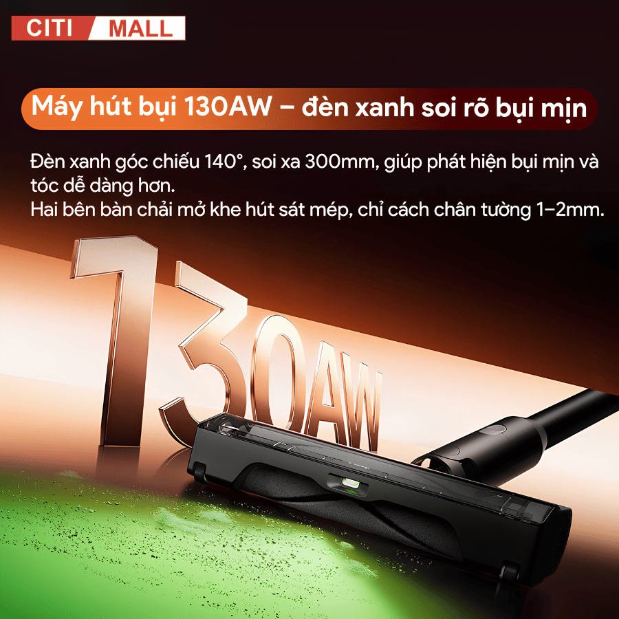 Roborock F25 Pro Steam Gen 2 Combo - Máy Hút Bụi Lau Sàn 2026 tại Citimall 13