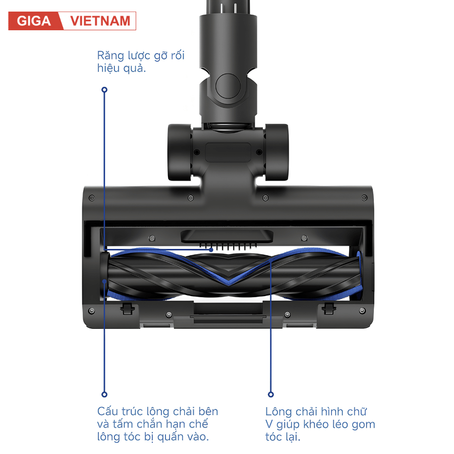 Mova S4 Detect - Máy Hút Bụi Cầm Tay Không Dây 2026 tại Giga Việt Nam x Vua Nhà Bếp Đức 06