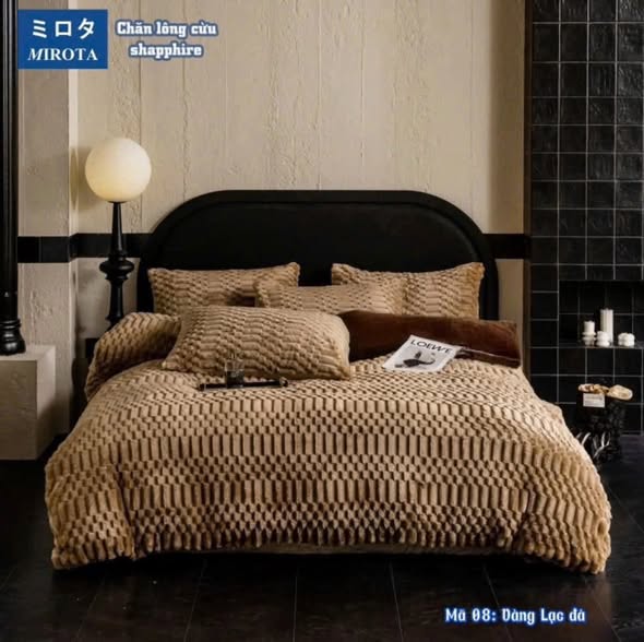 CHĂN LÔNG CỪU NHẬT BẢN MIROTA (2x2m3, 5kg)