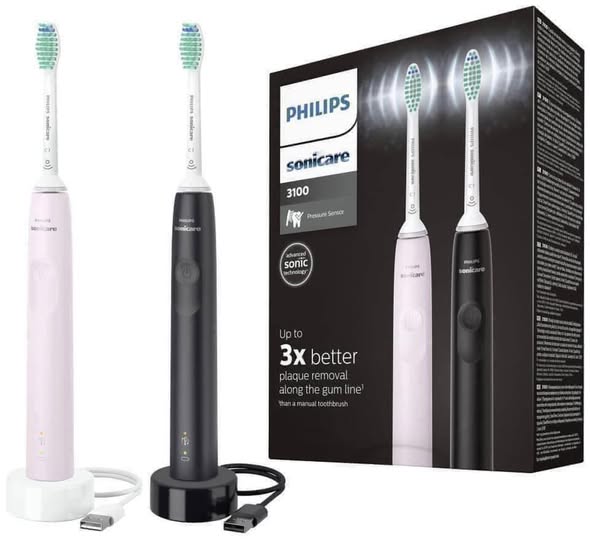 Bàn chải đánh răng điện Philips Soniccare HX3675/15 (set 2c)