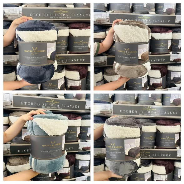 Chăn Monte-Jardin Mỹ Size Queen (229x229cm), nặng 3,4 kg