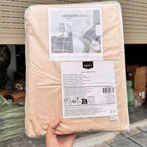 Chăn văn phòng, chăn đơn Amazon Basic