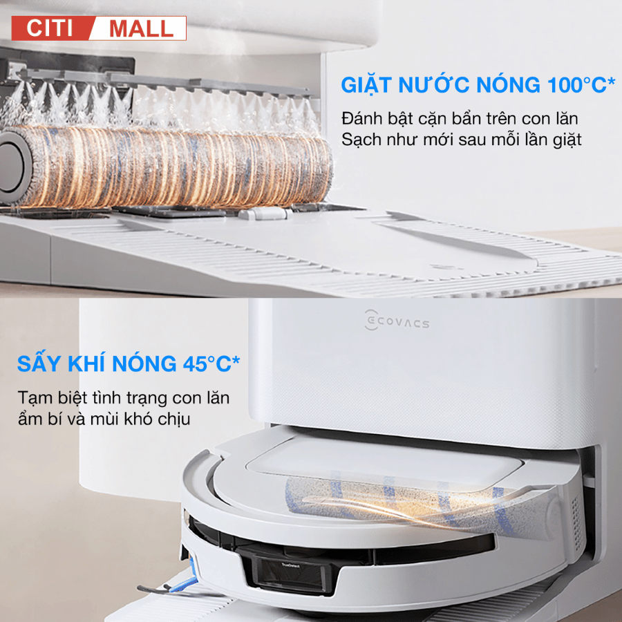 Ecovacs Deebot T80 Max Omni - Robot hút bụi lau nhà 2026