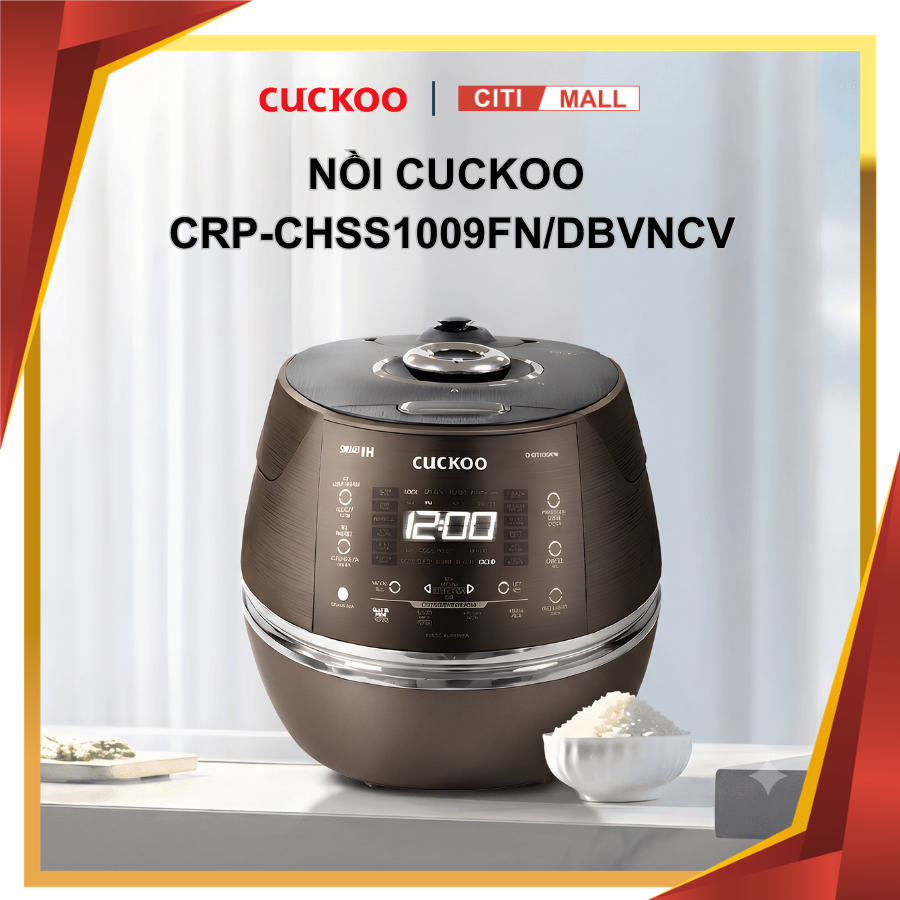 Cuckoo 1.8L CRP-CHSS1009FN/DBVNCV - Nồi Cơm Điện Tử Cao Tần Cuckoo