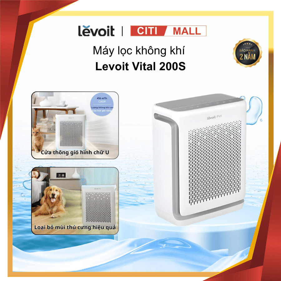 Levoit Virtal 200S - Máy Lọc Không Khí 2026
