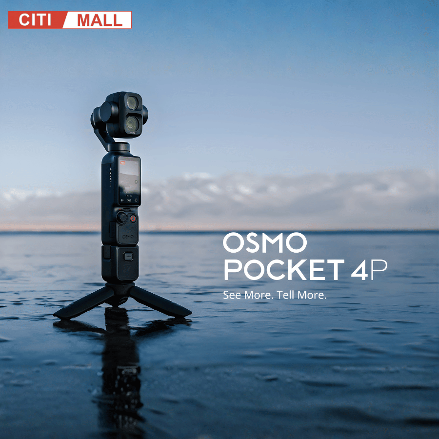 DJI Osmo Pocket 4P - Camera Thế Hệ Mới 2026 tại Citimall x Giga Việt Nam 02