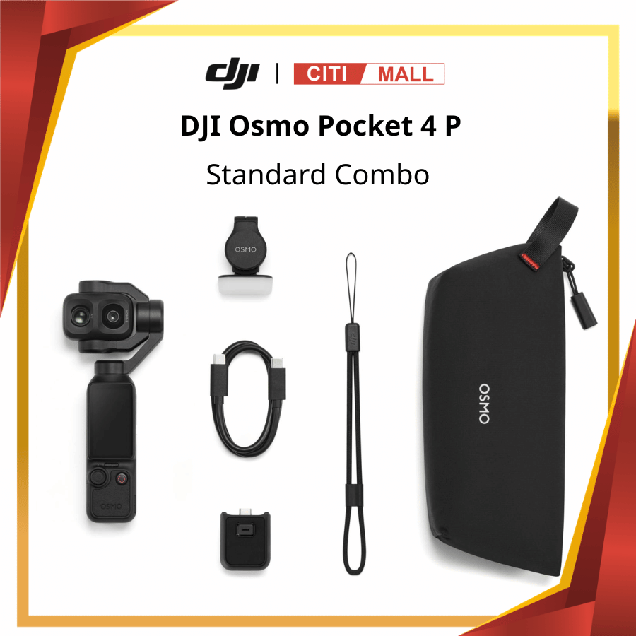 DJI Osmo Pocket 4P - Camera Thế Hệ Mới 2026 tại Citimall x Giga Việt Nam 01