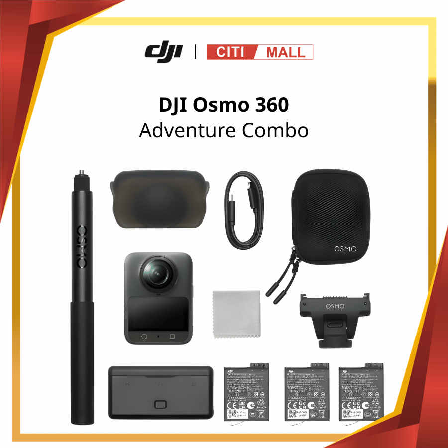 DJI Osmo 360 - Camera 360° Cao Cấp Thế Hệ Mới 2026