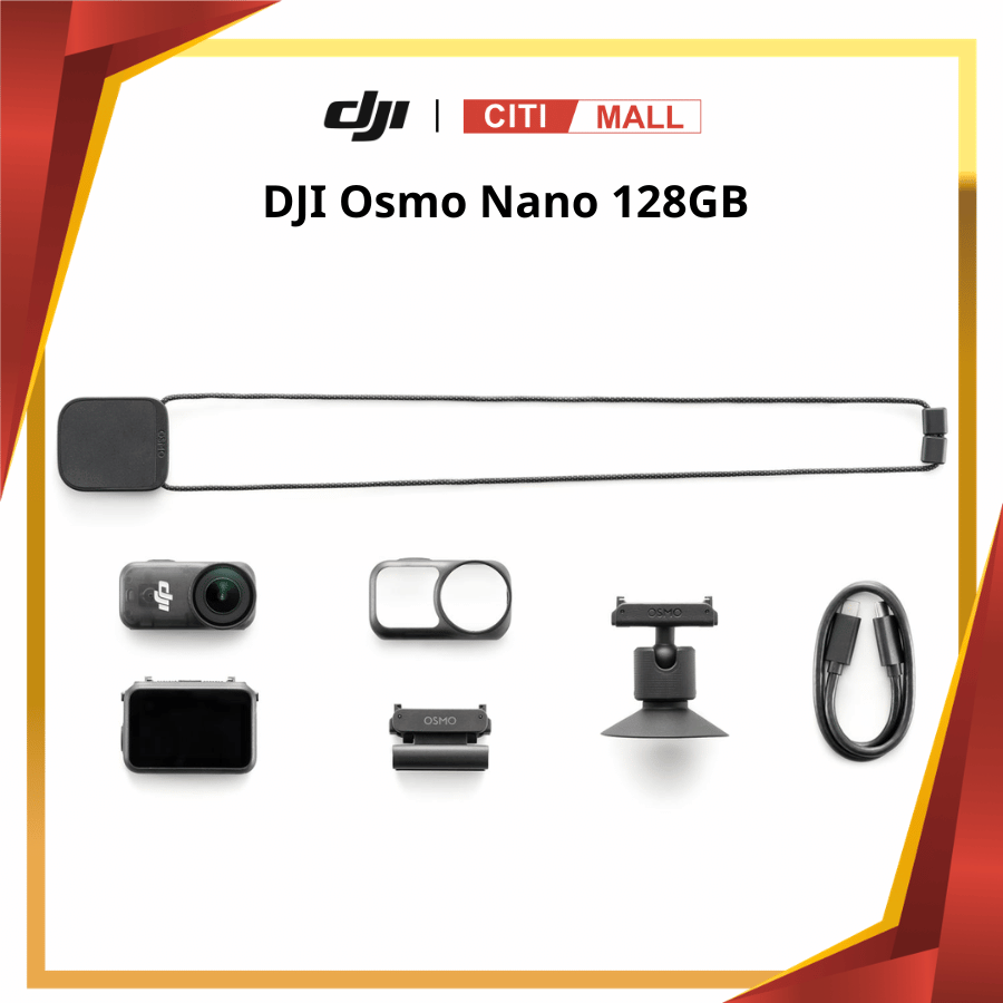 DJI Osmo Nano - Camera Action Siêu Nhỏ 2026