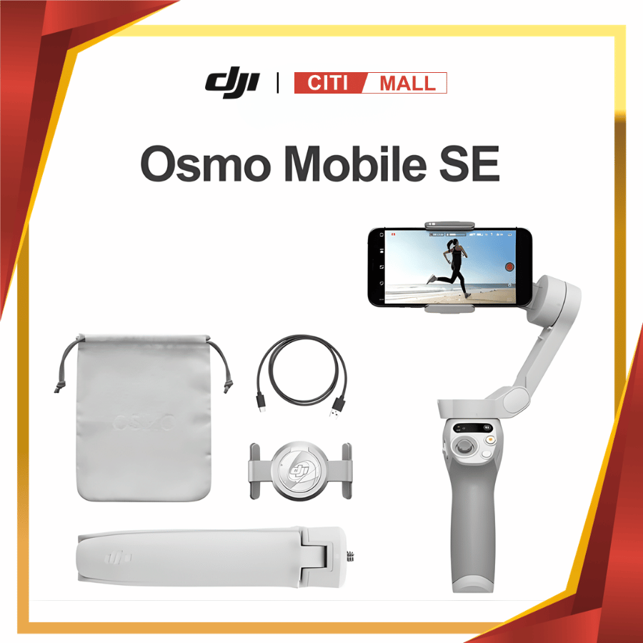 DJI Osmo Mobile SE - Gimbal Điện Thoại Thế Hệ Mới 2026