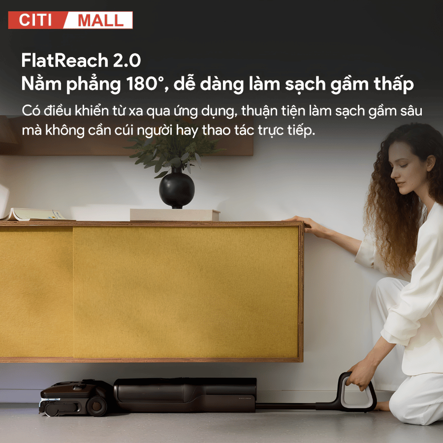 Roborock F25 Ultra Steam Gen 2 - Máy Hút Bụi Lau Sàn 2026 tại Citimall 10