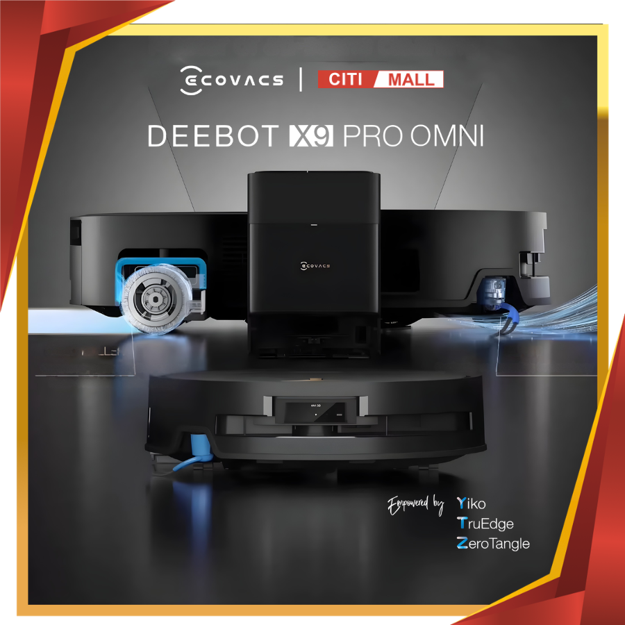 Ecovacs Deebot X9 Pro Omni - Robot Hút Bụi Lau Nhà 2026