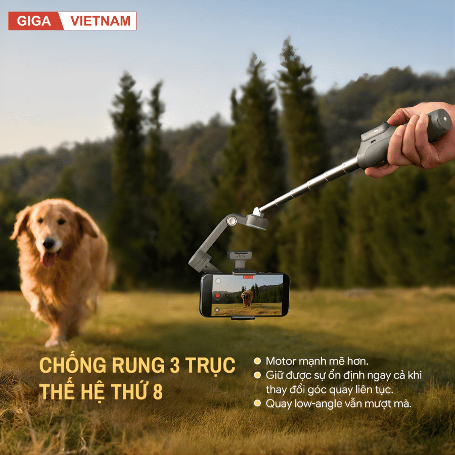 DJI Osmo Mobile 8P - Gimbal Thế Hệ Mới 2026 tại Giga Việt Nam x Citimall 017