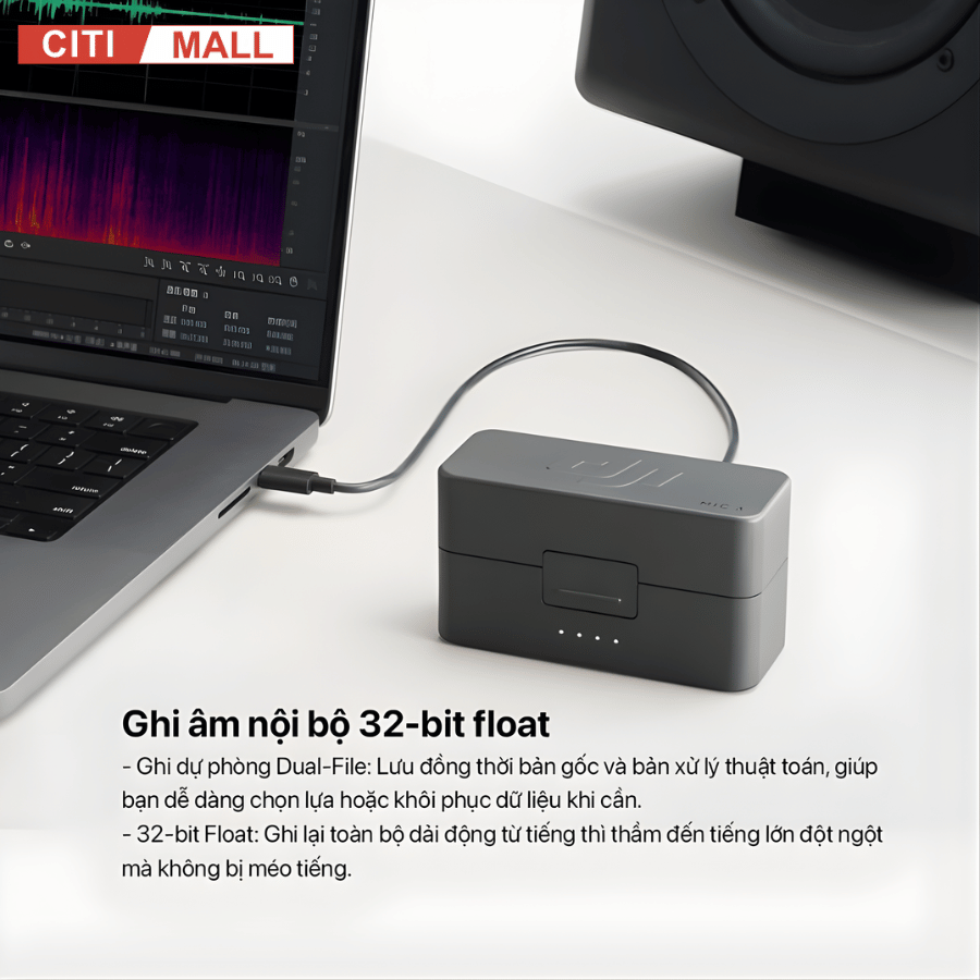 DJI Mic 3 - Micro Thế Hệ Mới 2026 tại citimall x giga việt nam 15