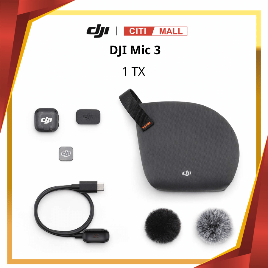 DJI Mic 3 - Micro Thế Hệ Mới 2026