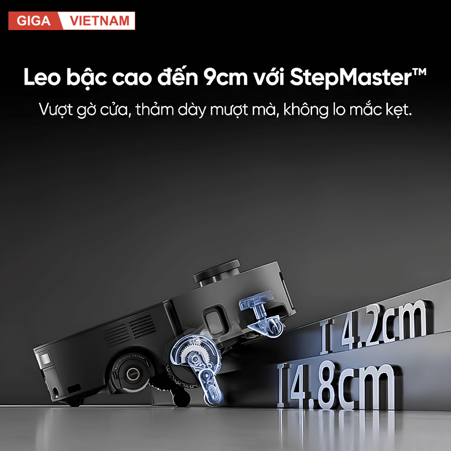MOVA Z70 Ultra Roller - Robot Hút Bụi Lau Nhà 2026 tại Giga Việt Nam 03