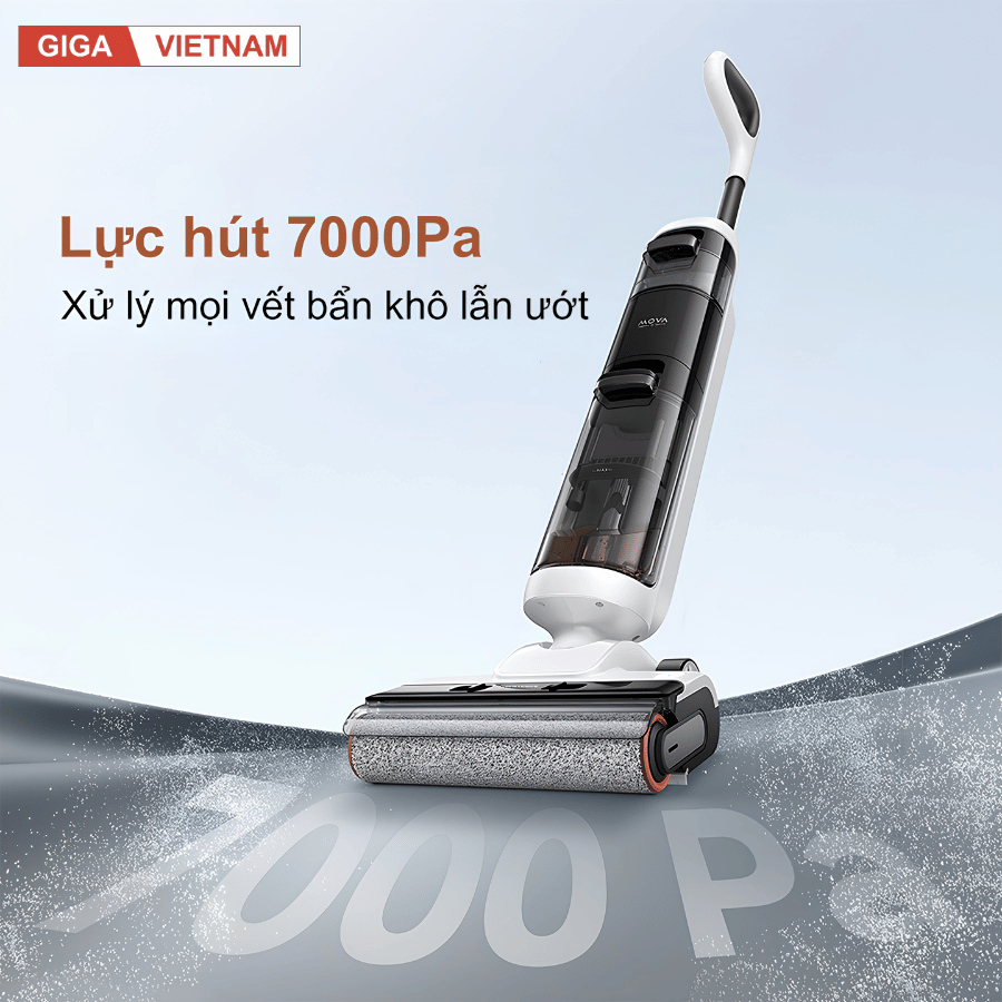 Mova K20 Pro - Máy Hút Bụi Lau Sàn Cầm Tay 2026 tại Giga Việt Nam 03