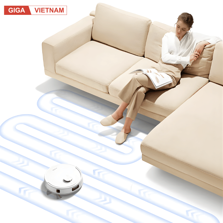 Mova E20s Pro Plus - Robot Hút Bụi Lau Nhà 2026 tại Giga Việt Nam 05