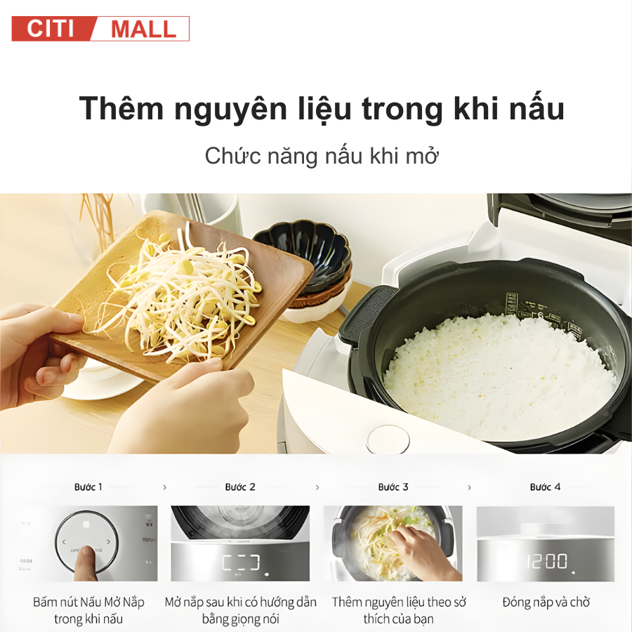 Cuckoo CRP-LHTR0610 - Nồi cơm điện cao tần 2026 tại Citimall 06