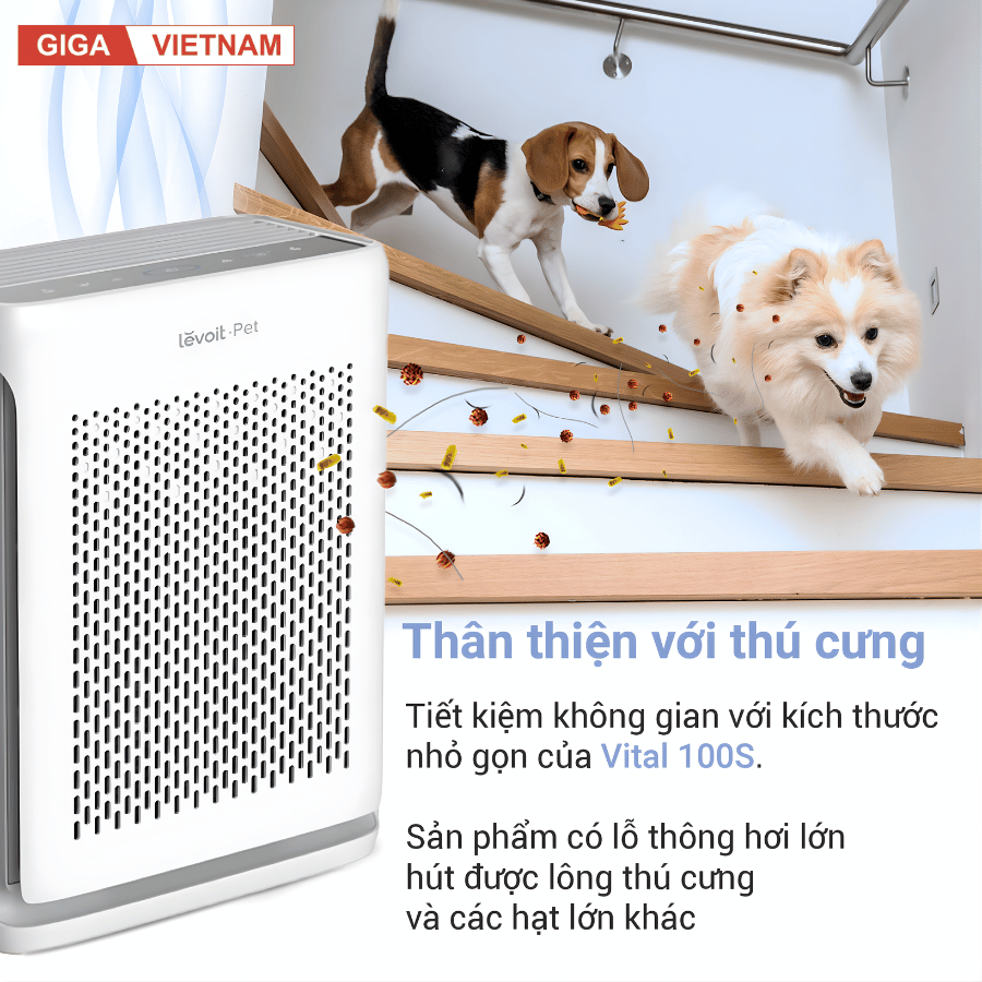 Levoit Virtal 100S - Máy Lọc Không Khí 2026 tại Citimall x Giga Việt Nam 08