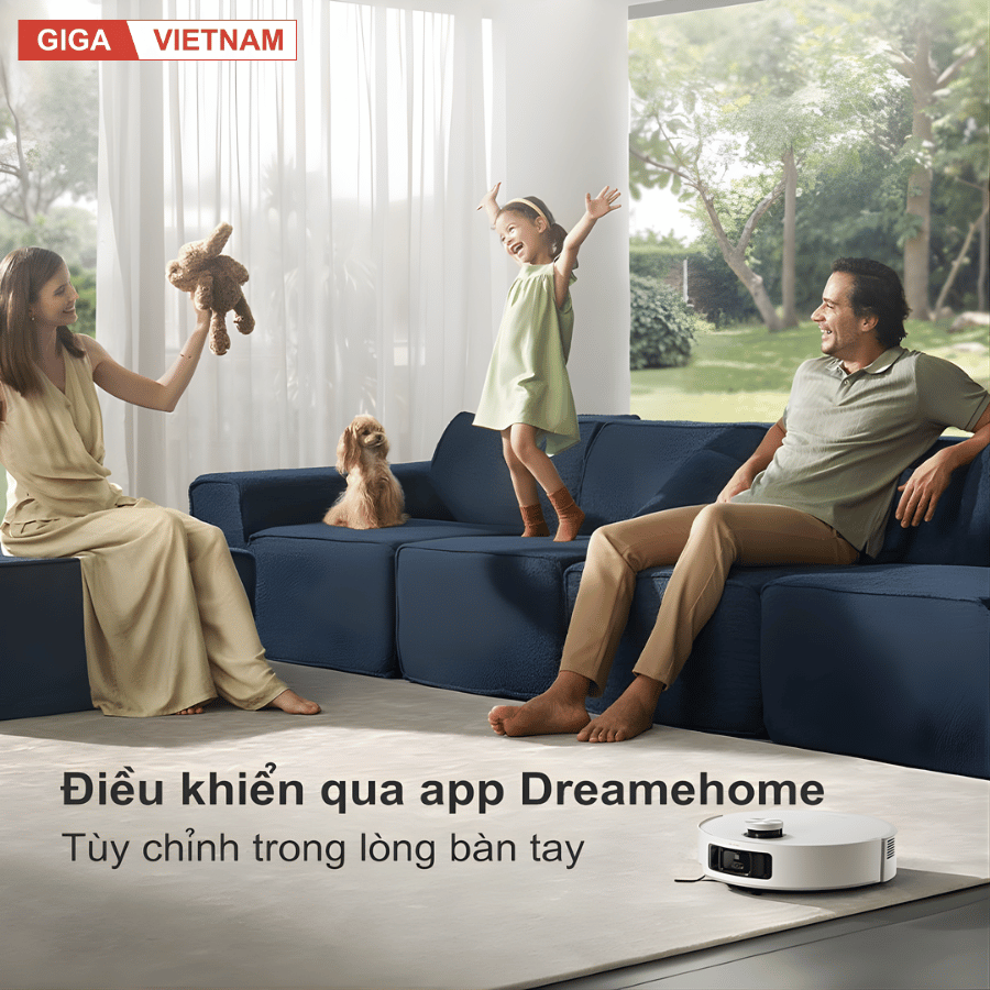 Dreame Aqua10 Roller - Robot Hút Bụi Lau Nhà 2026 tại Giga Việt Nam x Vua Nhà Bếp Đức 17