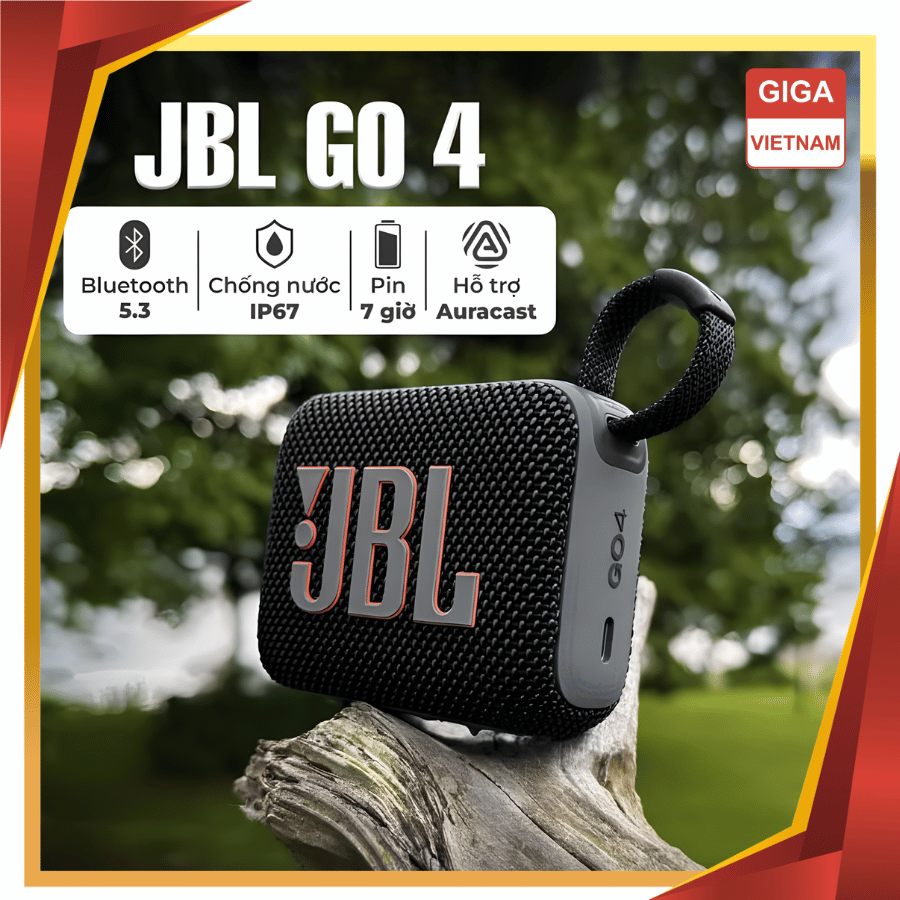 JBL Go 4 - Loa Bluetooth Mini Chính Hãng 2026