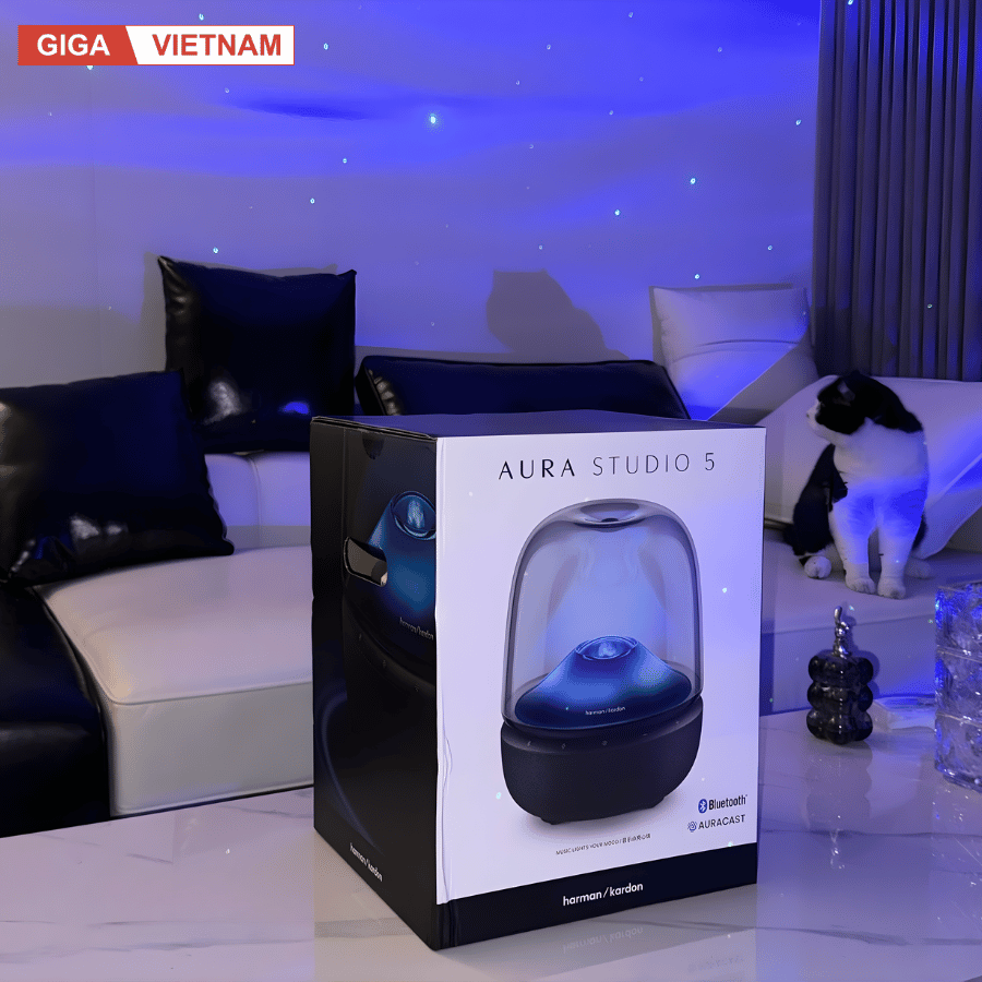 Harman Kardon Aura Studio 5 - Loa Bluetooth Cao Cấp 2026 tại Giga Việt Nam x Vua Nhà Bếp Đức 05