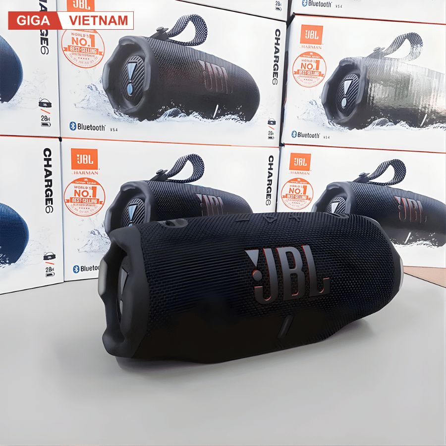 JBL Charge 6 - Loa Bluetooth Di Động Cao Cấp 2026 tại Giga Việt Nam x Vua Nhà Bếp Đức 23