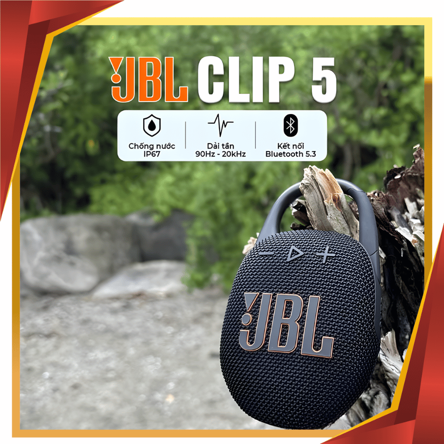 JBL Clip 5 - Loa Bluetooth Mini Cao Cấp 2026