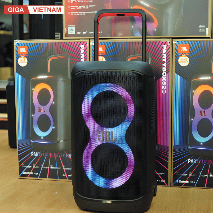 JBL PartyBox 520 - Loa Bluetooth Di Động 2026 tại Giga Việt Nam x Vua Nhà Bếp Đức 014