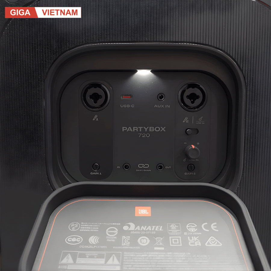 JBL PartyBox 720 - Loa Bluetooth Cao Cấp 2026 tại Giga Việt Nam x Vua Nhà Bếp Đức 09