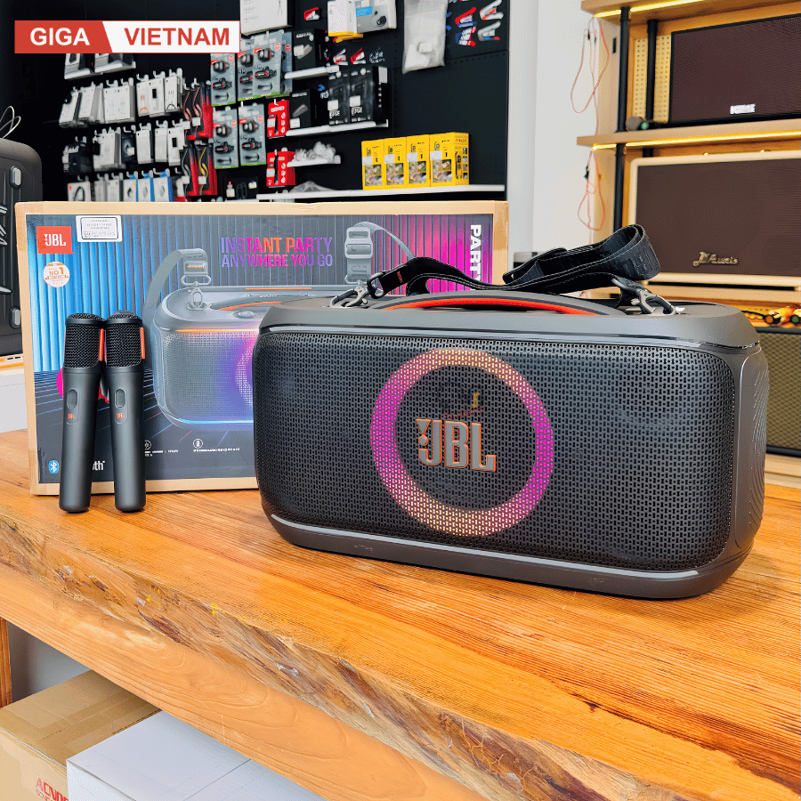 JBL PartyBox On The Go 2 - Loa Bluetooth Cao Cấp 2026 tại Giga Việt Nam x Vua Nhà Bếp Đức 16