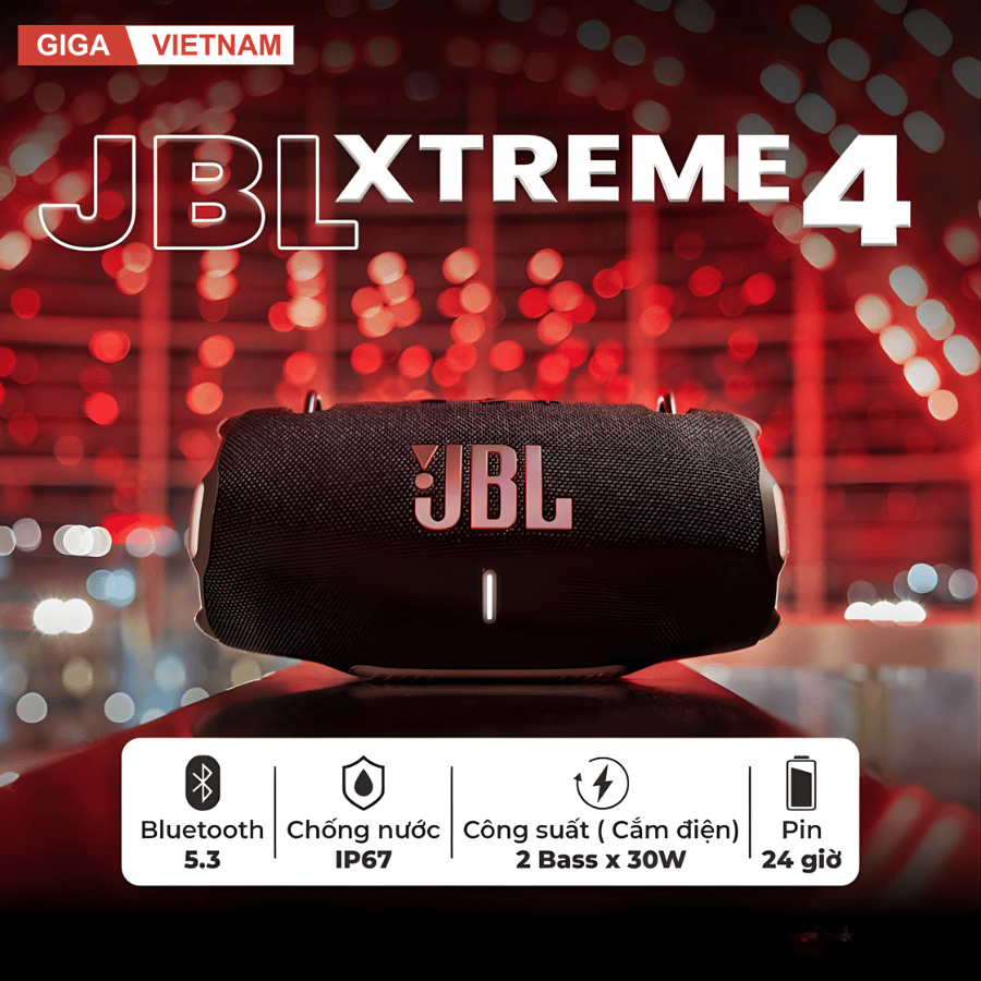 JBL Xtreme 4 - Loa Bluetooth Cao Cấp 2026 tại Giga Việt Nam x Vua Nhà Bếp Đức 14