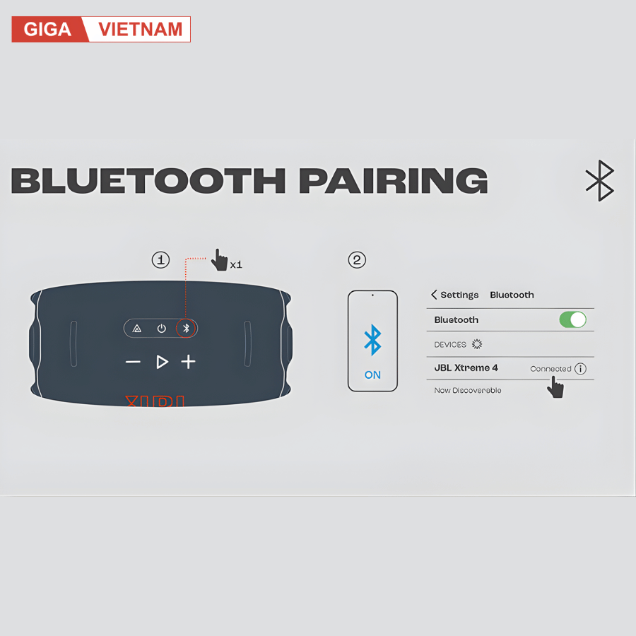 JBL Xtreme 4 - Loa Bluetooth Cao Cấp 2026 tại Giga Việt Nam x Vua Nhà Bếp Đức 16