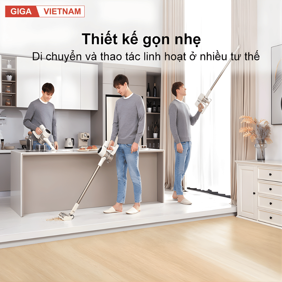 Dreame R10 - Máy Hút Bụi Cầm Tay Không Dây 2026 tại Giga Việt Nam x Vua Nhà Bếp Đức 07