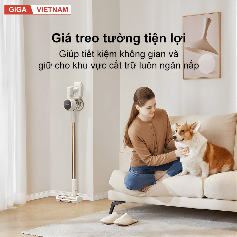 Dreame R10 - Máy Hút Bụi Cầm Tay Không Dây 2026 tại Giga Việt Nam x Vua Nhà Bếp Đức 10