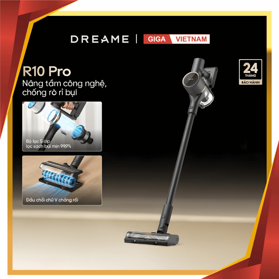 Dreame R10 Pro - Máy Hút Bụi Cầm Tay Không Dây 2026