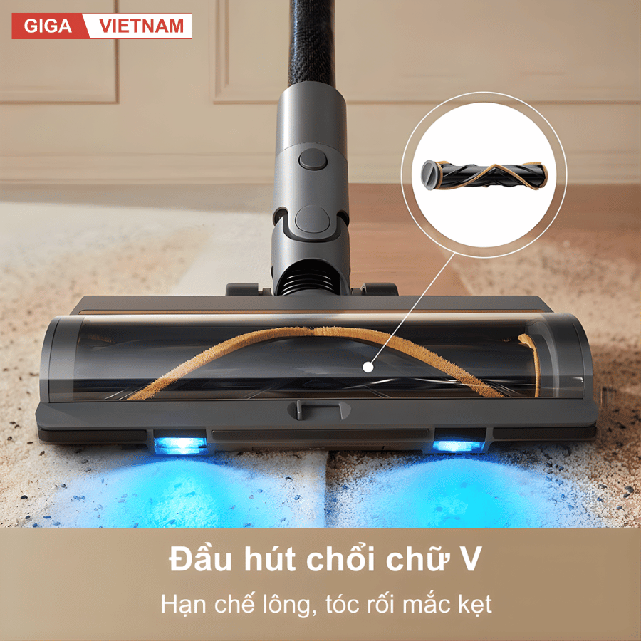 Dreame R20 - Máy Hút Bụi Cầm Tay Không Dây 2026 tại Giga Việt Nam x Vua Nhà Bếp Đức 06