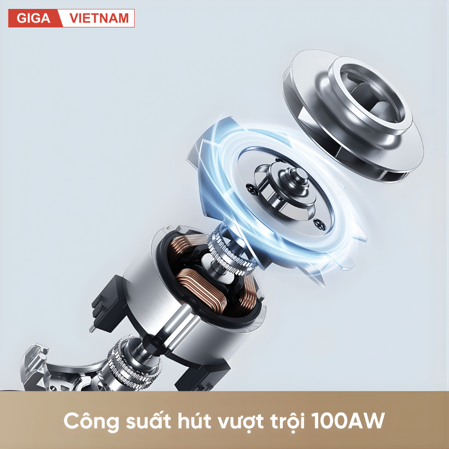 Dreame V11 Pro - Máy Hút Bụi Cầm Tay Không Dây 2026 tại Giga Việt Nam x Vua Nhà Bếp Đức 04