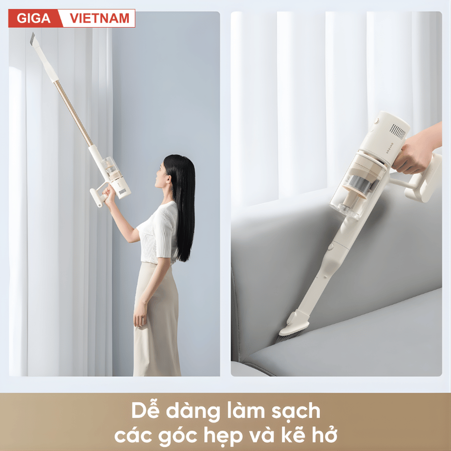 Dreame V11 Pro - Máy Hút Bụi Cầm Tay Không Dây 2026 tại Giga Việt Nam x Vua Nhà Bếp Đức 08