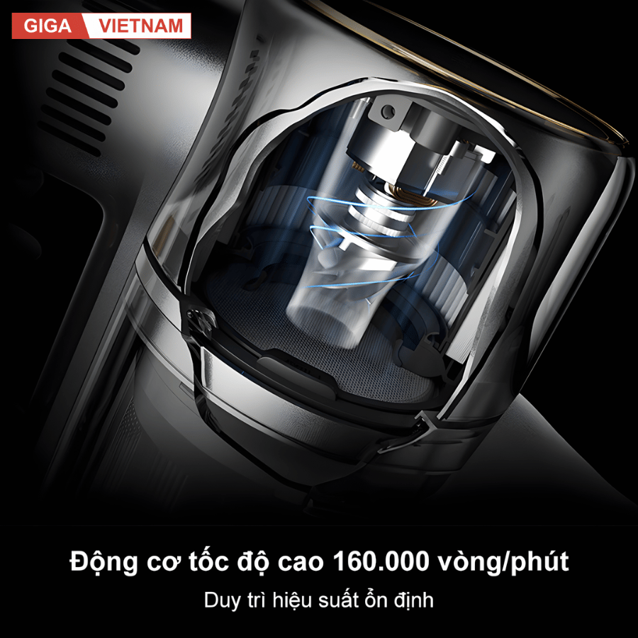 Dreame V18S Aqua - Máy Hút Bụi Cầm Tay Không Dây 2026 tại Giga Việt Nam x Vua Nhà Bếp Đức 05