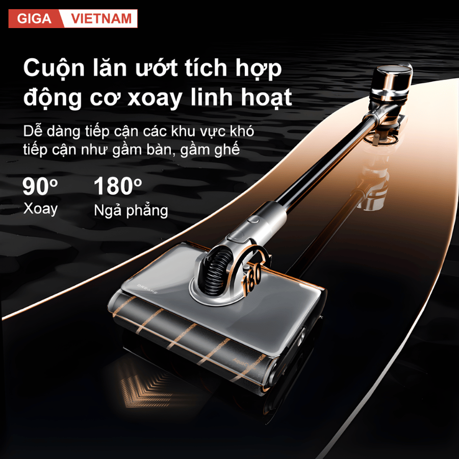 Dreame V18S Aqua - Máy Hút Bụi Cầm Tay Không Dây 2026 tại Giga Việt Nam x Vua Nhà Bếp Đức 06