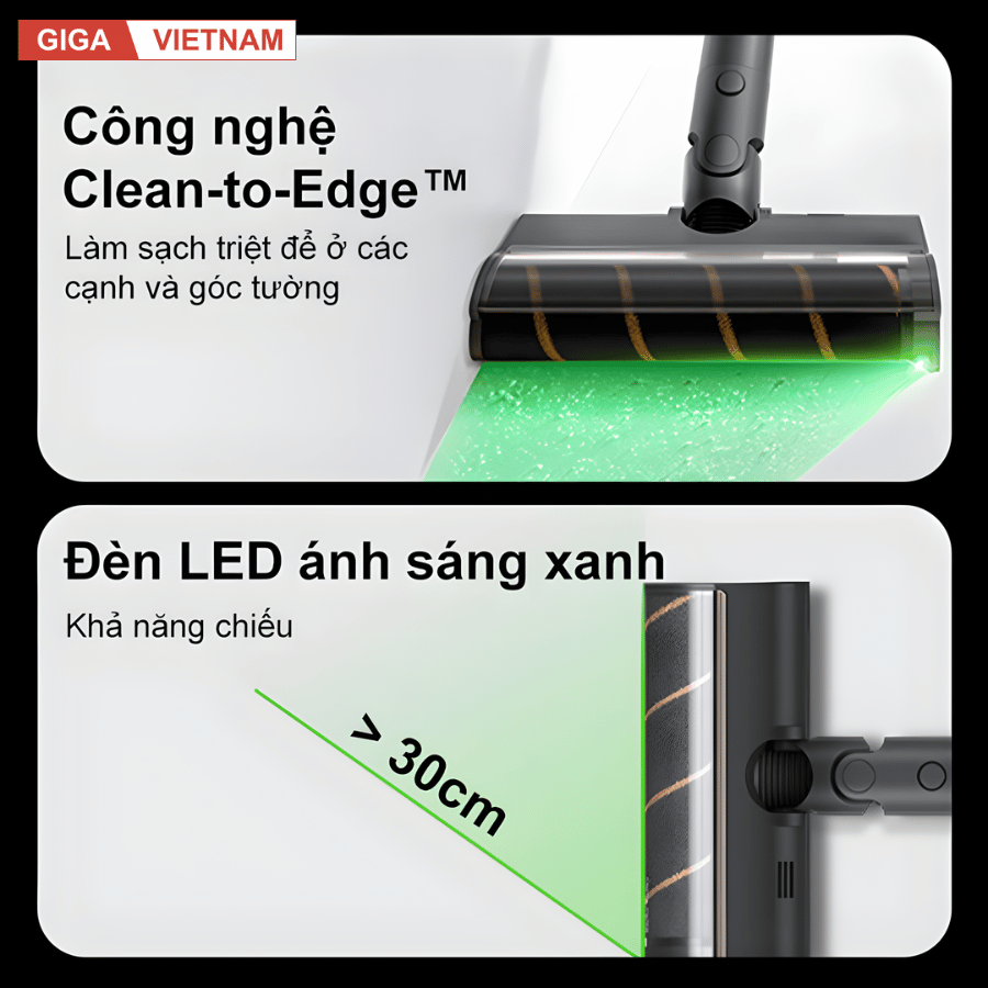 Dreame V18S Aqua - Máy Hút Bụi Cầm Tay Không Dây 2026 tại Giga Việt Nam x Vua Nhà Bếp Đức 08